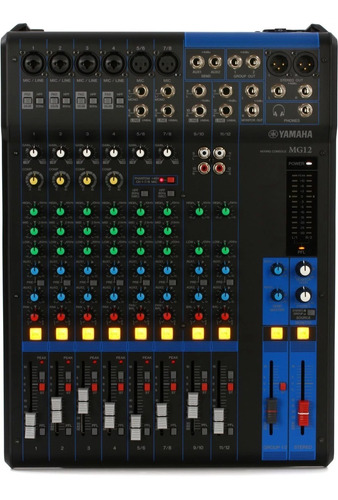 Consola Mixer Yamaha Mg12 12 Canales