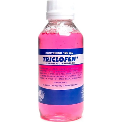 Jabón Quirúrgico Desinfectante Triclofen 120 Ml | MercadoLibre
