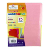 Folder Eurocolors Pu0004 Colores Surtido Pastel 25 Piezas