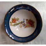 Antiguo Plato Porcelana China Decorado Retro Vintage Usado