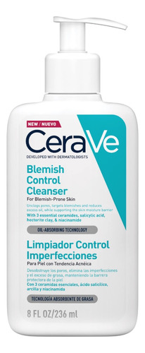 Cerave Limpiador Control Imperfecciones Cleanser 237ml