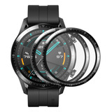 3 Piezas Mica Protectora 3d Hd Para Huawei Watch Gt2 De 46mm