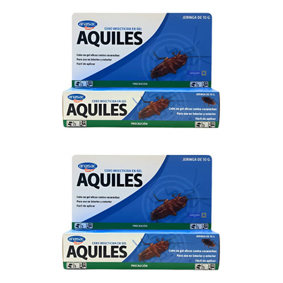 Veneno Cucarachas Anasac Eliminador Juanes Tecuejos Aquiles 10g x2 | Meses sin interés