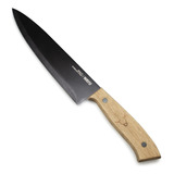 Cuchillo Prm Wayu Mango Madera Acero Antiadherente