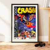 Cuadro 60x40 Gamer - Crash Bandicoot - Poster Promocional