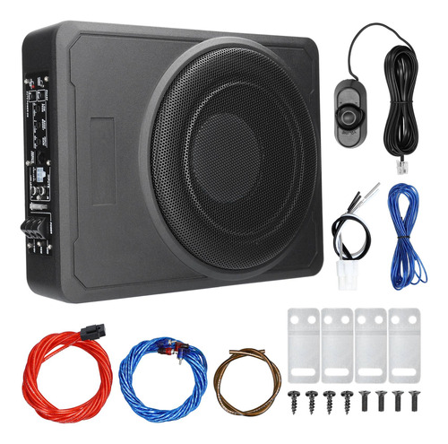 Bocina Tipo Subwoofer De 600w/10in Negro Para Coche,barcos