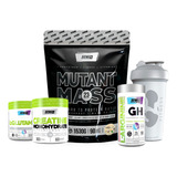 Mutant Mass+glutamina+creatina+arginina+shake-star Nutrition Sabor Vainilla