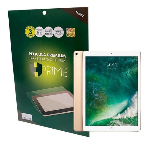 Pelicula iPad Pro 12.9 Polegadas 2ª Geração Antiqueda Hprime
