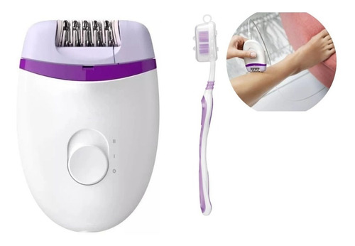 Depilador Philips Satinelle Elétrico Feminino Remove Na Raiz