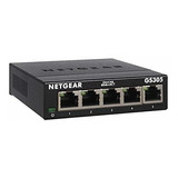Conmutador Gigabit Ethernet Netgear Gs305 5 Puertos -negro