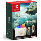 Nintendo Switch Oled 64gb Zelda Color Dorado/ Negro