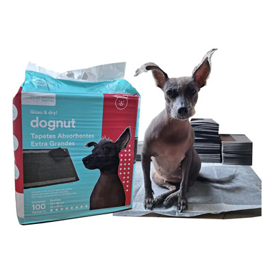 100 Pañal Tapete Entrenador Xl Perro Carbón Activado Dognut | Envío gratis
