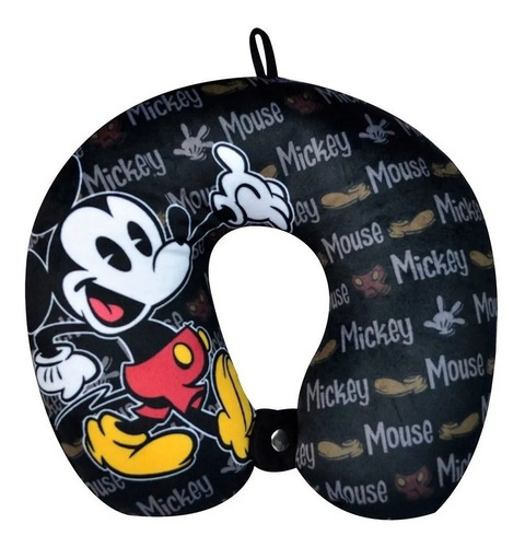 Almohada De Viaje Mickey Mouse Disney Cuelleras Avión  