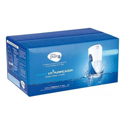 Kit Purificador Filtro Remplazo Unilever Puré It 1500 Litros Color Blanco | Envío gratis