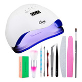 Cabina Para Uñas Gadnic Cablm29 80 W Manicura Doble Uv Color