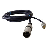 Cable Adaptador Audio Conector Xrl Macho A Plug 3.5mm Sonido