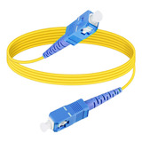 Cable Fibra Optica 10 Metros P/ Modem Sc A Sc Internet Apc