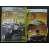 Need For Speed Undercover Xbox 360 Original Físico Completo 