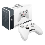 Control Joystick Game Pad Msi Gaming Gc30 V2 White Color Blanco