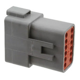 Conector Tipo Deutsch 12 Vias Porta Term. Macho (dt04-12p)