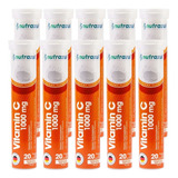 Vitamina C Nutrazul . 20 Tab. Efervescentes C/u - Pack 10 U.