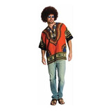Disfraz Hombre Hippie Con Peluca.