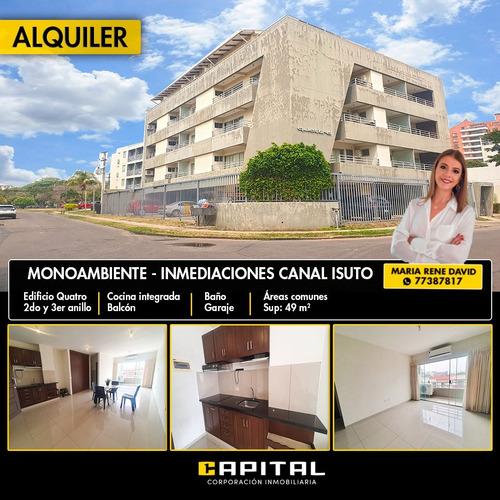 Monoambiente En Alquiler Edificio Quatro