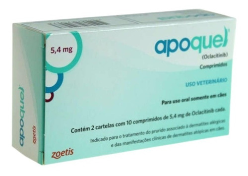 Apoquel Dermatológico Anti Coceira 5,4 Mg 