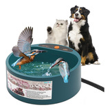 Recipiente De Agua Con Calefacción Para Perros, Gatos, Pájar