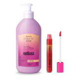 Combo Melissa Hidratação Corporal 400ml + Gloss Labial Pink 