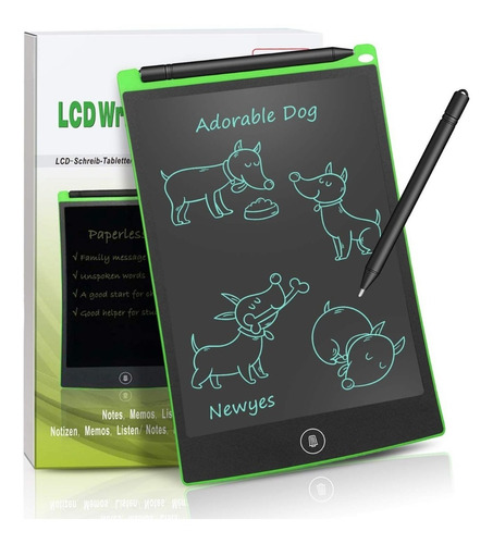Pizarra Tablet Mágica Lcd 8,5  Dibujo Y Escritura Para Niños