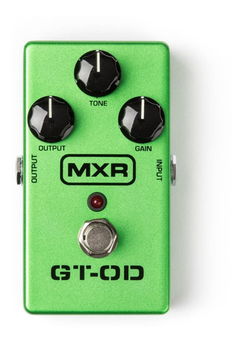 Pedal Mxr Gt-od Overdrive M-193 Para Guitarra El Verde