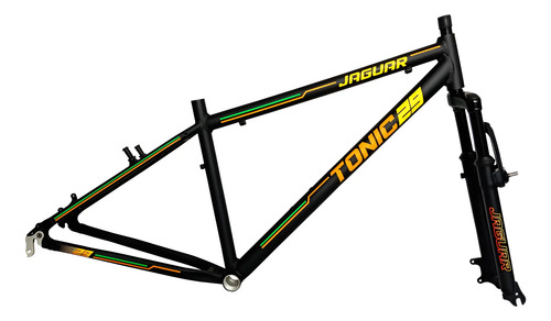 Cuadro Y Tijera Suspensión Aluminio Bicicleta Tonic Rod 29