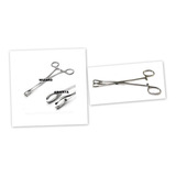 Pinza Para Piercing Tattoo Aro Oval Abierta 