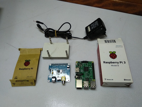 Rapberry Pi 3b + Dac Digital Pifi Digi+ Fonte Kit Promoção