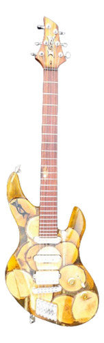 Guitarra Superstrat Hss - Lm Luthier Cuerpo Resina