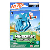 Nerf Pistola Minecraft Lanzador 2 Dardos Incluidos Hasbro