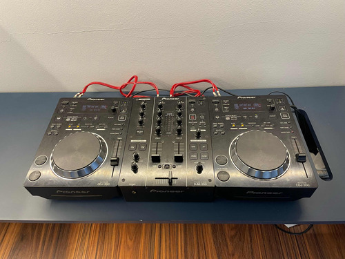 Cdj Pionner 350 + Mixer Djm Pionner 350