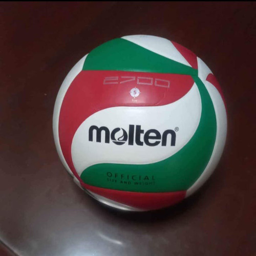 Pelota De Voley Molten Pv 2700 #& Color Tricolor