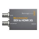 Conversor De Sinal Blackmagic Psu 3g Micro Sdi Para Hdmi