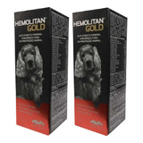 Combo 2un Hemolitan Gold 60ml Cães Gatos - Vetnil 