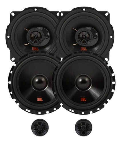 Kit 2 Vias 6  62vfx55 110w + 2 Alto Falantes 5  Jbl Flex4