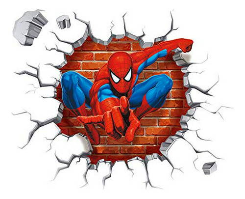 Stickers De Pared De Spiderman