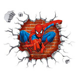 Pegatinas De Pared De Spiderman Diy Extraíble Spiderman Niño