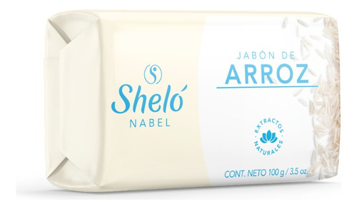 Jabón De Arroz Sheló Nabel 100 Gramos, Express