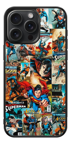 Funda Superman Kal El Clark Kent Dc Comics Collage