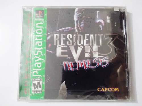 Resident Evil 3 Nemesis Greatest Hits Ps1 Sellado De Fábrica