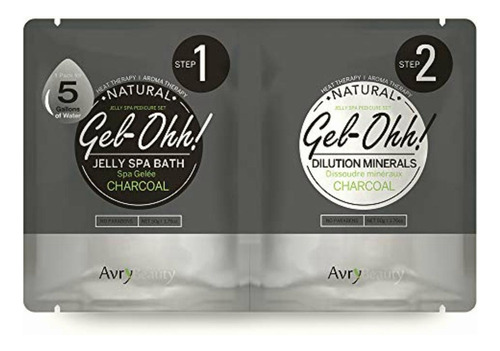 Avry Beauty Gel Ohh Jelly Spa Bath Charcoal Individual