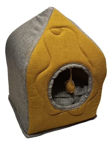 Casita Cucha Arlequin Para Gatos Pequeños Y Medianos