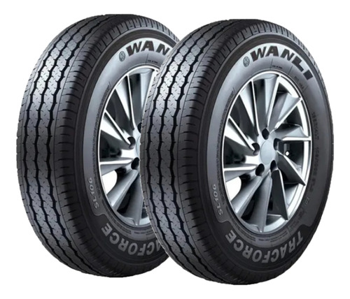 Paquete 2 Llantas 225/70r15 Wanli Tracforce Sl106 De Carga